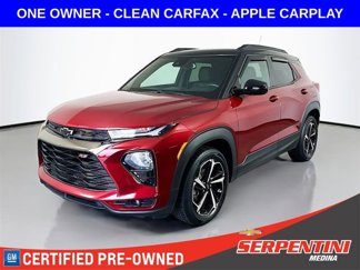 Certified 2022 Chevrolet TrailBlazer RS w/ Technology Package image 1