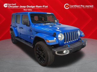 Certified 2022 Jeep Wrangler Unlimited Sahara w/ Cold Weather Group image 1