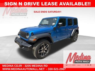 New 2025 Jeep Wrangler Unlimited Sport S 4xe w/ Convenience Group image 1