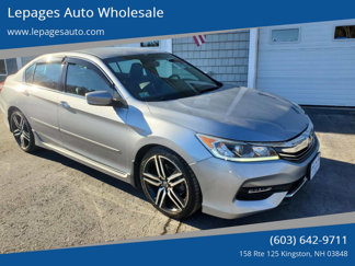 Used 2017 Honda Accord Sport Special Edition image 1