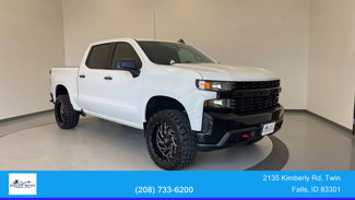 Used 2021 Chevrolet Silverado 1500 Custom Trail Boss w/ LPO, Dark Essentials Package image 1
