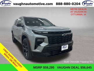 New 2026 Chevrolet Traverse RS 360° Tour
