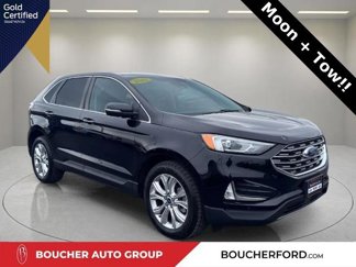 Certified 2022 Ford Edge Titanium w/ Class II Trailer Tow Package image 1