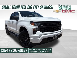 New 2026 Chevrolet Silverado 1500 Custom w/ Turbomax Blackout Package image 1