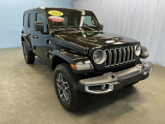 Certified 2024 Jeep Wrangler Sahara w/ Technology Group image 1