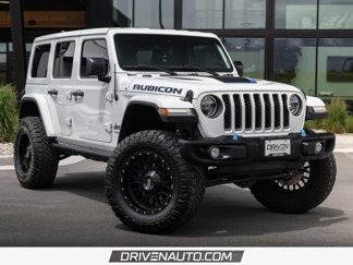Used 2021 Jeep Wrangler Unlimited Rubicon 4xe w/ Steel Bumper Group image 1