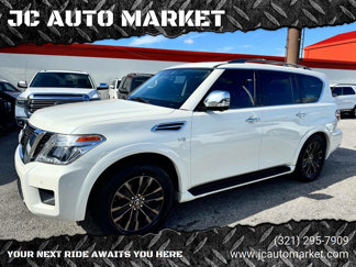 Used 2019 Nissan Armada Platinum w/ Captain's Chairs Package image 1