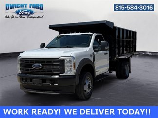 New 2025 Ford F550 4x4 Regular Cab Super Duty w/ Snow Plow Prep Package image 1