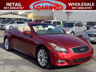 Used 2014 INFINITI Q60 Convertible w/ Premium Package image 1