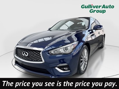 Used 2022 INFINITI Q50 Luxe