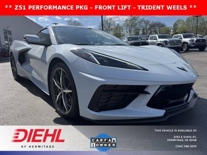Certified 2023 Chevrolet Corvette Stingray Premium Cpe w/ Z51 Performance Package