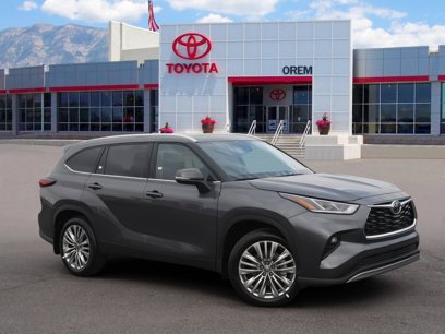 New 2025 Toyota Highlander Platinum
