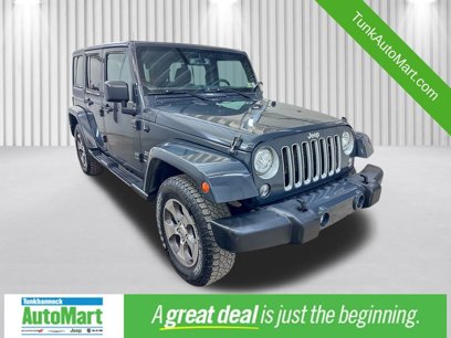 Used 2018 Jeep Wrangler Unlimited Sahara w/ Connectivity Group