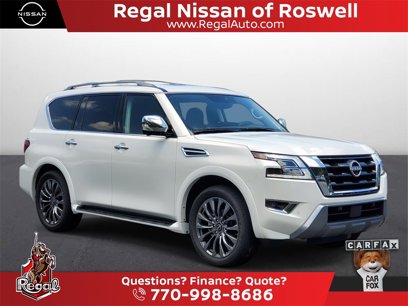Certified 2024 Nissan Armada Platinum w/ Captain's Chairs Package