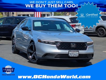 Certified 2024 Honda Accord Sport