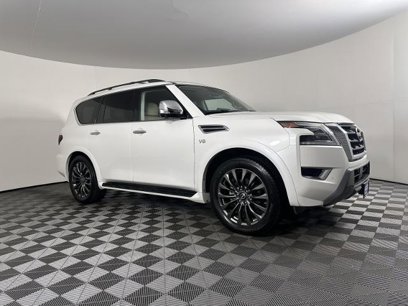Certified 2022 Nissan Armada Platinum w/ Captain's Chairs Package