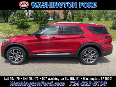 New 2025 Ford Explorer Platinum