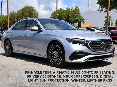 Used 2024 Mercedes-Benz E 350 4MATIC Sedan