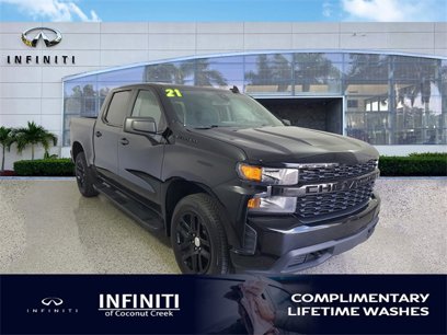 Used 2021 Chevrolet Silverado 1500 Custom w/ LPO, Blackout Package