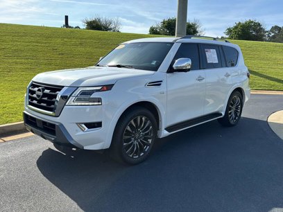 Used 2021 Nissan Armada Platinum w/ Captain's Chairs Package