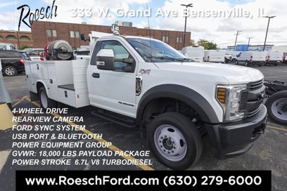 Used 2019 Ford F550 4x4 Regular Cab Super Duty w/ Power Equipment Group