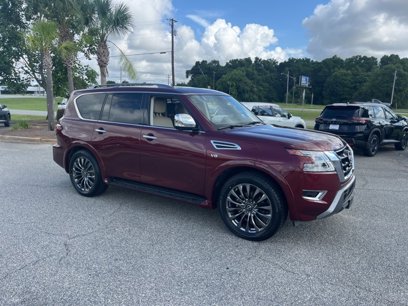 Used 2021 Nissan Armada Platinum w/ Captain's Chairs Package