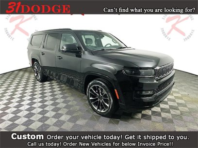 New 2025 Jeep Grand Wagoneer L Series II Obsidian w/ Quick Order Packagew 28T