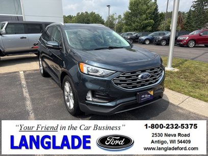 Certified 2022 Ford Edge Titanium w/ Class II Trailer Tow Package
