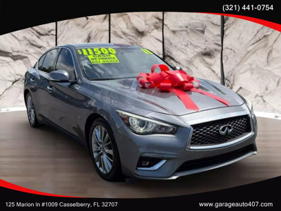 Used 2018 INFINITI Q50 Luxe