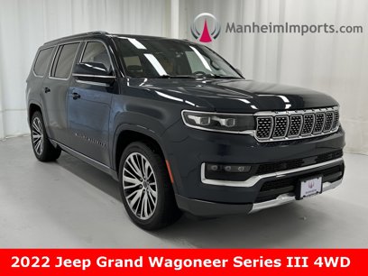 Used 2022 Jeep Grand Wagoneer Series III w/ Rear Seat Video Group 1