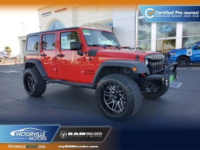 Certified 2016 Jeep Wrangler Unlimited Sport w/ Quick Order Package 24S