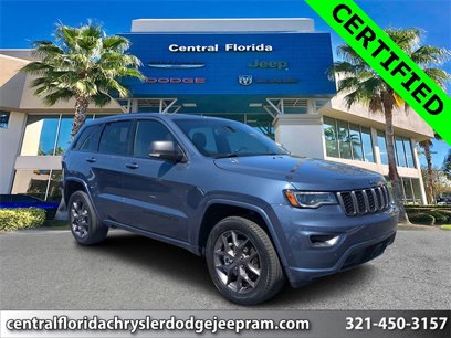 Certified 2021 Jeep Grand Cherokee Limited w/ Quick Order Package 2GK 80th