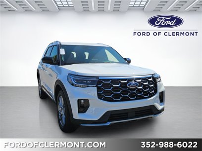 New 2025 Ford Explorer Platinum