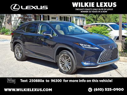 Certified 2022 Lexus RX 450h AWD w/ Luxury Package
