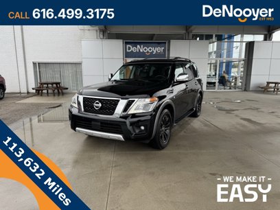 Used 2017 Nissan Armada Platinum w/ Interior Lighting Package