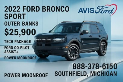 Used 2022 Ford Bronco Sport Outer Banks w/ Tech Package