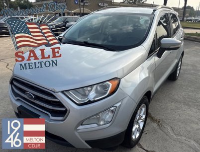 Used 2019 Ford EcoSport SE w/ SE Convenience Package