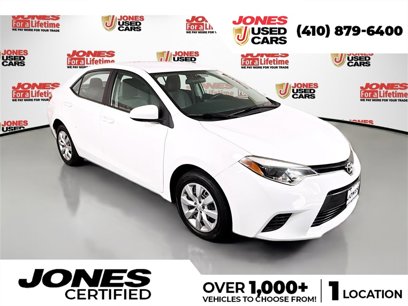 Used 2016 Toyota Corolla LE