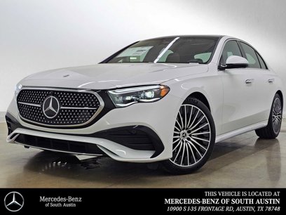 New 2025 Mercedes-Benz E 350 4MATIC Sedan