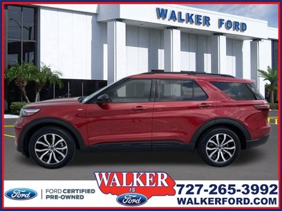 Certified 2022 Ford Explorer ST-Line w/ Class IV Trailer Tow Package
