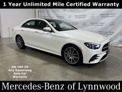 Certified 2022 Mercedes-Benz E 350 4MATIC Sedan