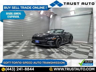 Used 2019 Ford Mustang Convertible w/ Black Accent Package