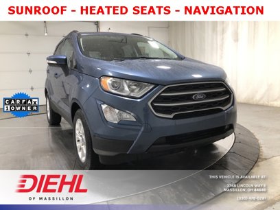 Used 2021 Ford EcoSport SE w/ SE Convenience Package