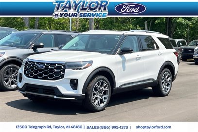 New 2025 Ford Explorer Platinum w/ Ultimate Package