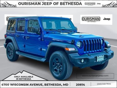Certified 2020 Jeep Wrangler Unlimited Sport