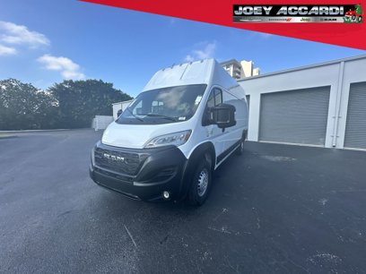 New 2024 RAM ProMaster 3500 w/ Delivery Van Package