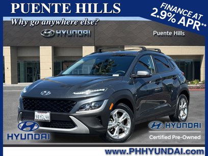 Certified 2022 Hyundai Kona SEL