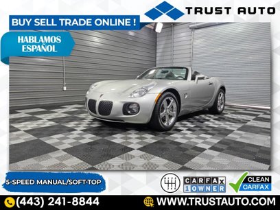 Used 2007 Pontiac Solstice GXP w/ Premium Package