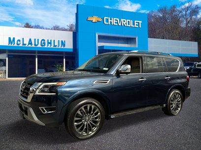 Used 2023 Nissan Armada Platinum w/ Captain's Chairs Package