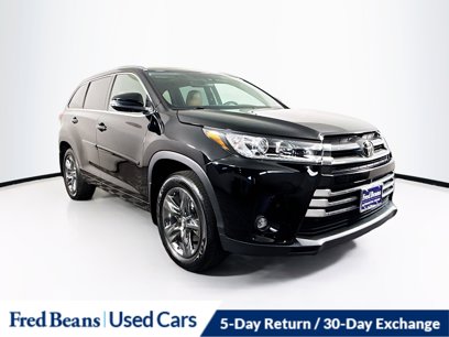 Used 2019 Toyota Highlander Limited Platinum